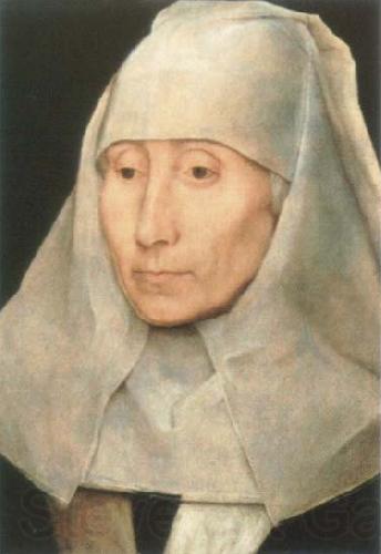 Hans Memling Portrait of an old Woman